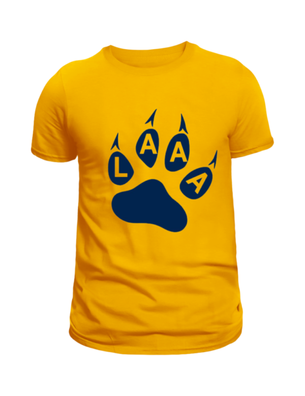 SPIRIT S/S T-Shirt with Large Paw Logo **ALL SALES FINAL**