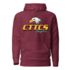 Cotton/Poly Blend Hooded Sweatshirt with Spirit Logo - Image 3