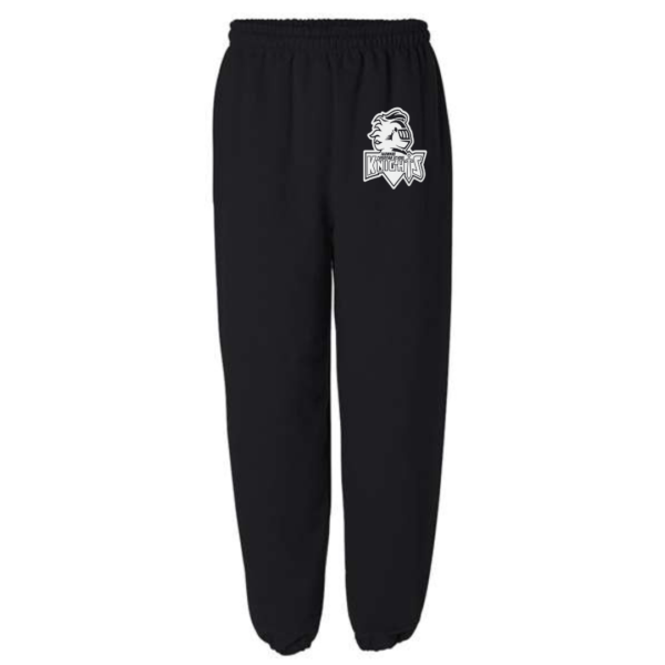 Black Activity Sweatpants with School Logo