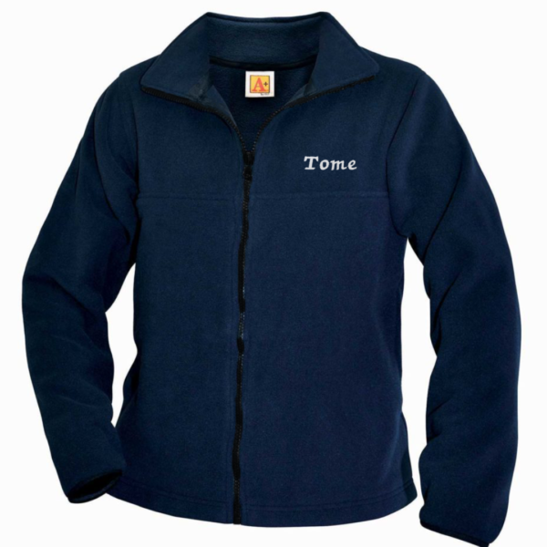 Navy Fleece with Tome School Logo  **ALL SALES FINAL**