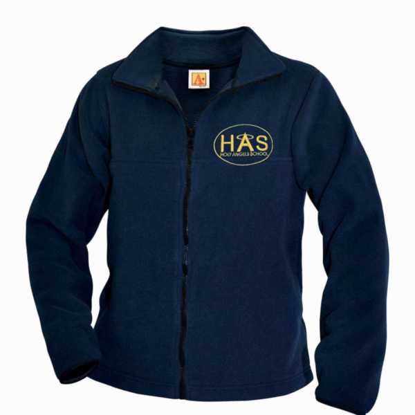 Navy Fleece with HAS Logo  **ALL SALES FINAL**
