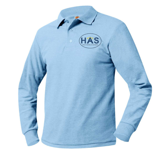 Unisex Polo Shirt with HAS School Logo