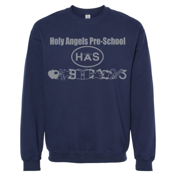 Navy Sweatshirt with HAS Pre Logo