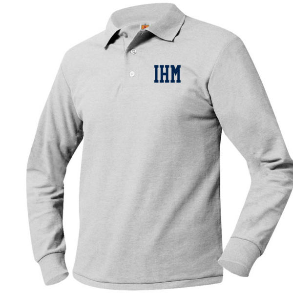 Pique Polo Shirt with School Logo