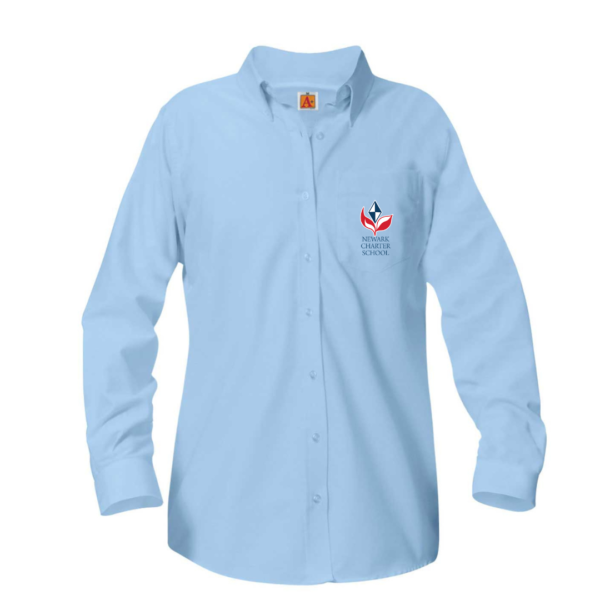 Boys Oxford Shirt with School Logo