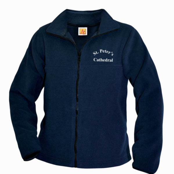 Navy Fleece with SPC School Logo                                                                                  **ALL SALES FINAL**