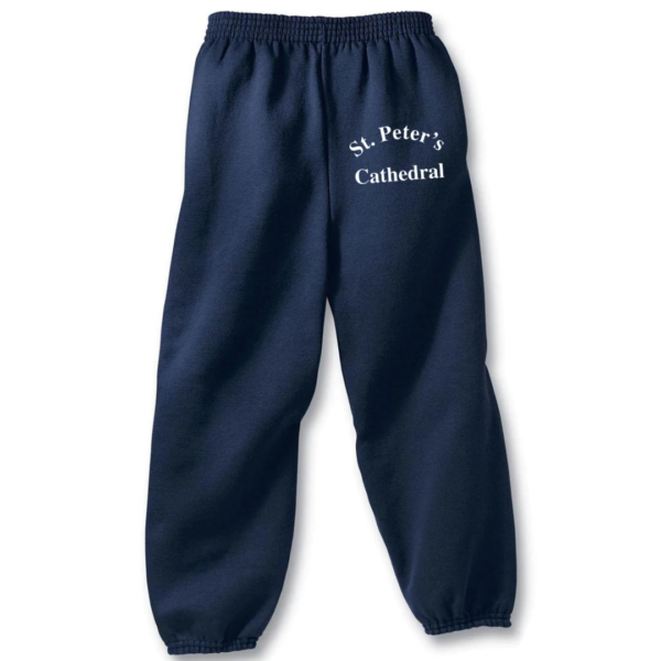 Navy Sweatpants with SPC School Logo