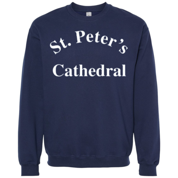 Navy Sweatshirt with SPC School Logo