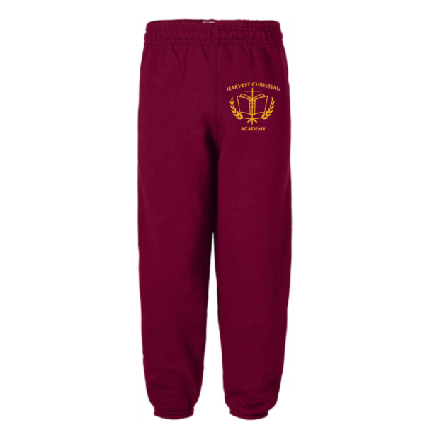 Gym Sweatpants with School Logo