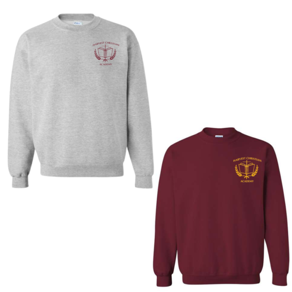 Gym Sweatshirt with School Logo