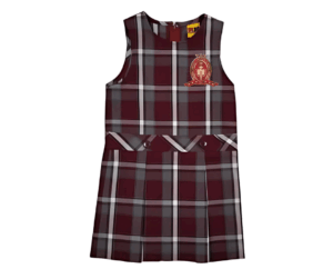 Plaid Jumper w/ Harvest Christian Logo