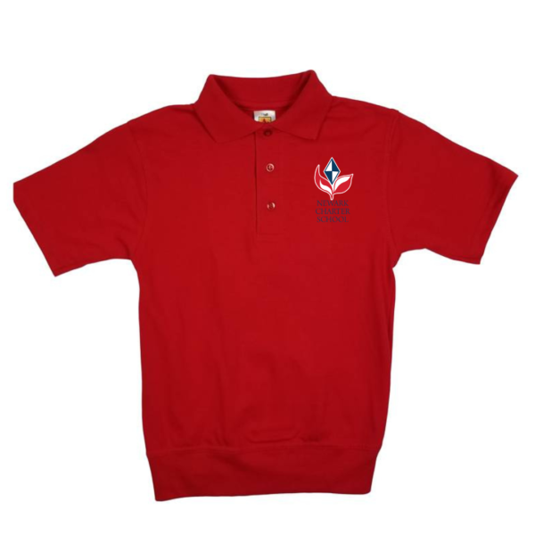 **NEW ITEM**                Banded Polo with School Logo